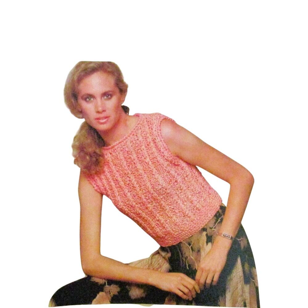 Cabaret Bernat Pattern Book 1981 Claire Matson Seven Crochet & Knit Projects